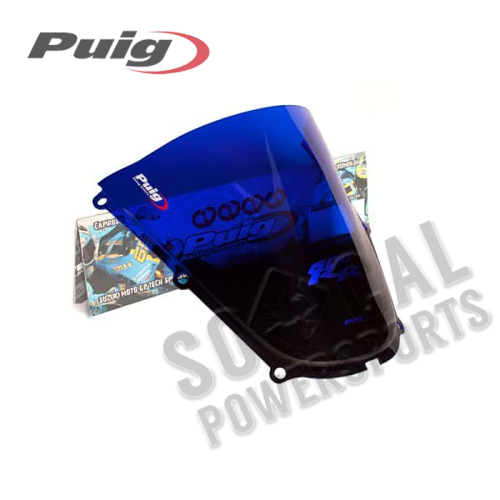 PUIG - PUIG Racing Windscreen - Blue - 2058-A