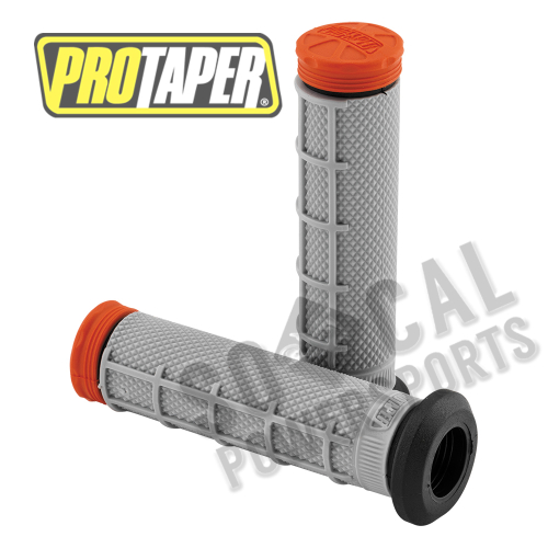 ProTaper - ProTaper Tri-Density Half Waffle Grips - Orange - ATV - 024870