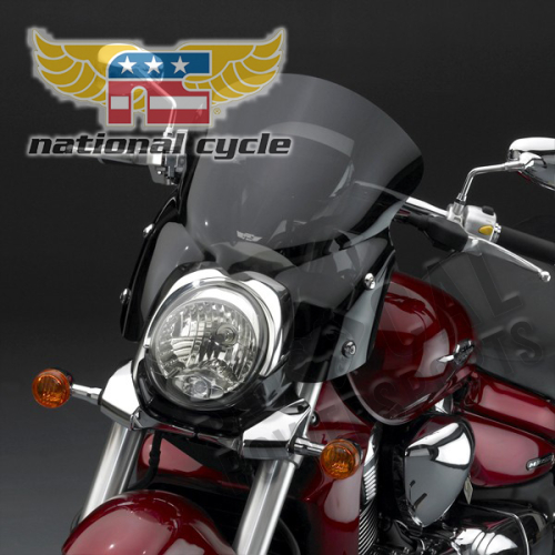 National Cycle - National Cycle VStream+ Windshield - 16.00in. - Dark Tint - N28204
