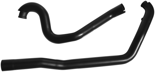 Rush Exhaust - Rush Exhaust True Dual Head Pipes - Black - 7115