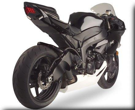 Hotbodies Racing - Hotbodies Racing SBK Undertail - Black (2008-2010) - 50801-1102
