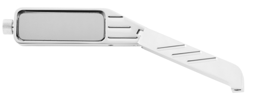 Bikers Choice - Bikers Choice Slotted Adjustable Right Mirror - 3 3/4in. x 1 1/2in. - 270399