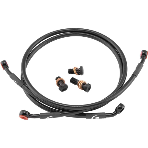 Goodridge - Goodridge Rear Shadow Series Brake Line Kit - YA1168-1RCBK