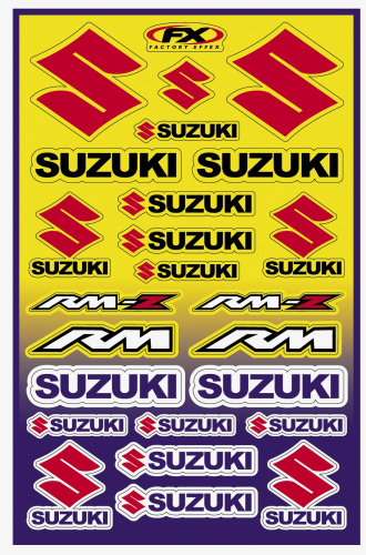 Factory Effex - Factory Effex Universal Graphics Kit - Suzuki - 10-68430