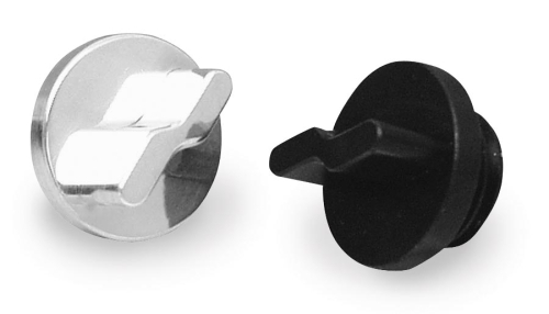 T.M. Designworks - T.M. Designworks Oil Fill Plug - Black - AOP-003-BK