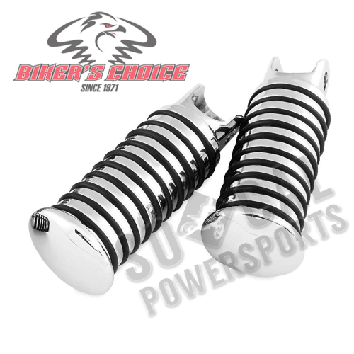 Bikers Choice - Bikers Choice O-Ring Replacement Pegs - Large Diameter Female Style Mount - 16201S4