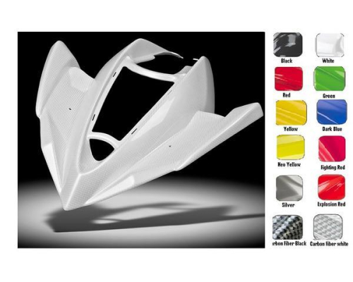 Maier Mfg - Maier Mfg Front Fender - Carbon Fiber White - 19015-31