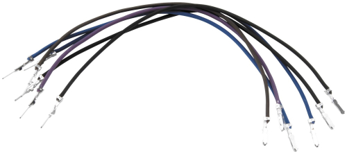 Novello - Novello Handlebar Mounted Turn Signal Wire Extension Kit - 8in. - DN-WHT-8