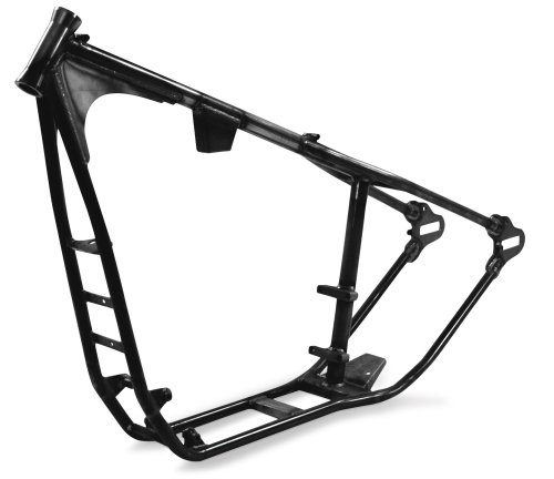 Paughco - Paughco Wide Tire Rigid Frame for Sportsters - 35deg. Rake, 4in. Downtube Stretch, 2in. Backbone Stretch - 120EA24W