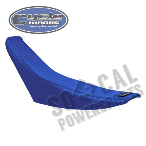 Quad Works - Quad Works Cycle Works Seat Cover - Blue - 35-12086-03