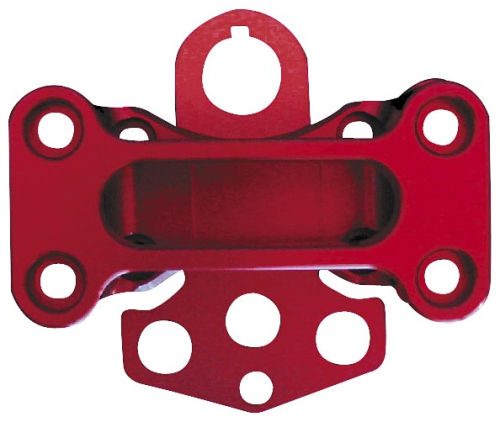 ModQuad - ModQuad Raised Handlebar Clamp - Red Anodized - PHAT2-RRD