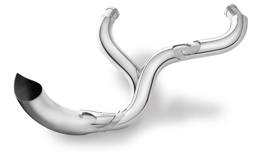 SuperTrapp - SuperTrapp Road Legends Phantom Pipe Exhaust System - Silver Ceramic - Right Side Drive - Custom - 138-71446
