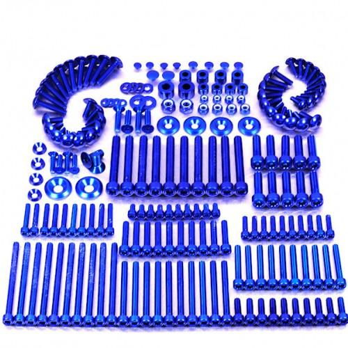 Pro Bolt - Pro Bolt 200-Piece Container (200 Items, Allen Keys & Grease) - Blue - WSBOX200-B