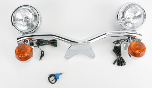 Cobra - Cobra Lightbar with Spotlights - Style D - 04-0465