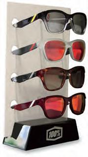 100% - 100% Sunglass Display Rack - 4pc - 72061-000-01