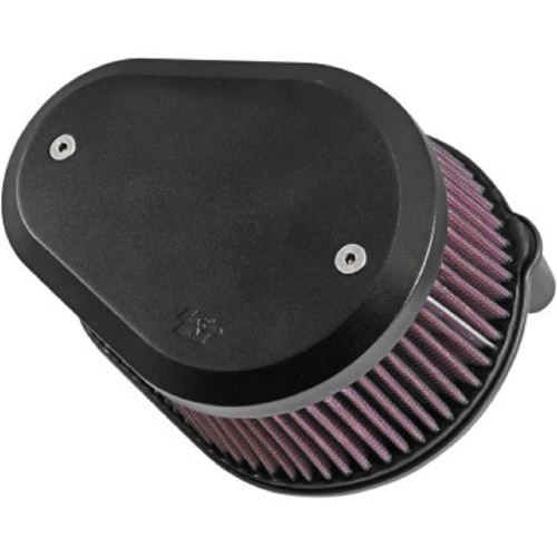 K&N Engineering - K&N Engineering Street Metal Air Intake System - Flare - Large Capacity 3 1/8in. - Black - RK-3947XB