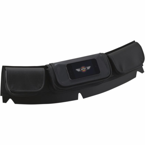 Hopnel - Hopnel Standard Tri-Pouch with Clear Digital Buddy Pocket (3 Hole Mount) - HD90-103BKC