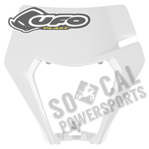 UFO Plastics - UFO Plastics Headlight Plastic - KTM White - KT05003042