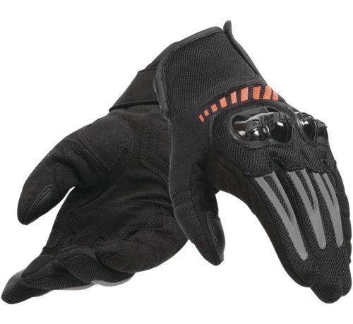 Dainese - Dainese Mig 3 Air Tex Gloves - 201815961-628-L - Black/Red - Large