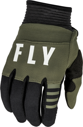 Fly Racing - Fly Racing F-16 Gloves - 376-9132X - Olive Green/Black - 2XL