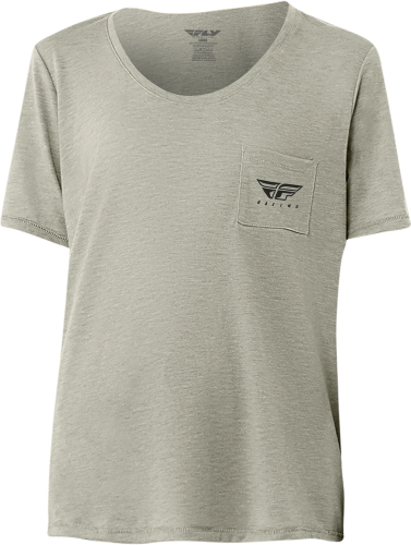 Fly Racing - Fly Racing Fly Chill Womens T-Shirt - 356-0031X - Stone - X-Large