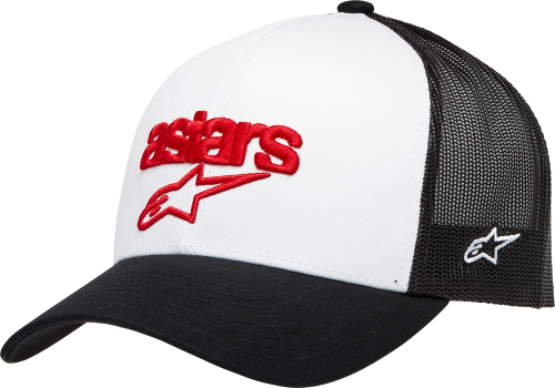 Alpinestars - Alpinestars Pedigree Hat - 1232-81040-2010-OS - White/Black - OSFM