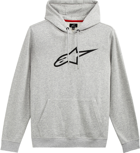 Alpinestars - Alpinestars Ageless V2 Hoody - 1232-510101126L - Gray Heather/Black - Large