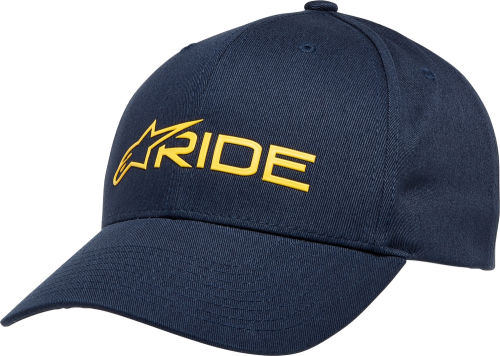 Alpinestars - Alpinestars Ride 3.0 Hat - 1232-81030-7059-OS - Navy/Gold - OSFM