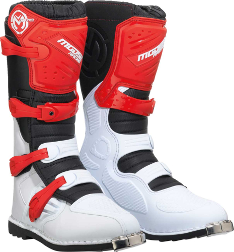 Moose Racing - Moose Racing Qualifier MX Boots - 3410-2590 - Red - 7