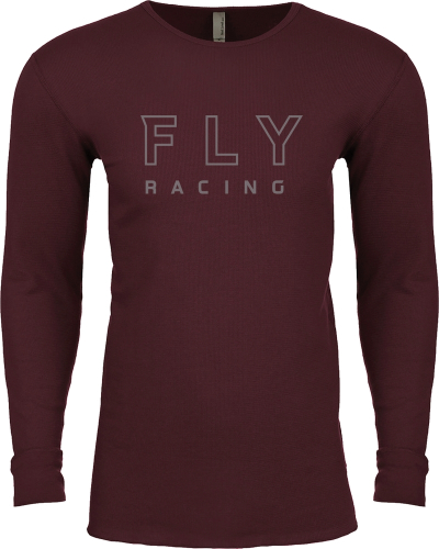 Fly Racing - Fly Racing Thermal Long Sleeve Shirt - 352-41322X - Dark Red - 2XL