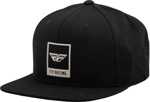 Fly Racing - Fly Racing Fly Boss Hat - 351-0090 - Black/White - OSFM