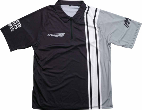 Moose Racing - Moose Racing Pit Shirt - 3040-3035 - Black - Medium