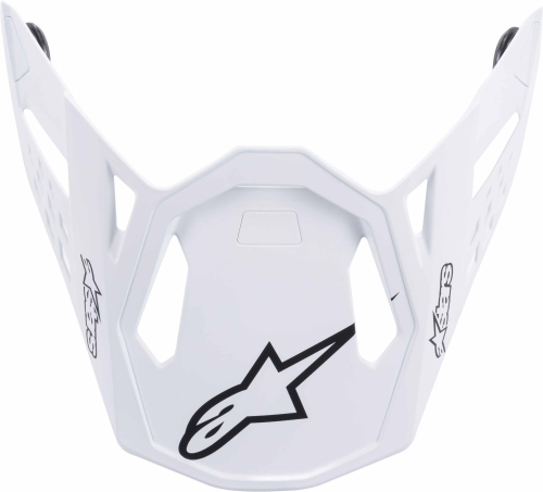Alpinestars - Alpinestars Visor for S-M10 Dyno Helmets - Black/Carbon White - 8981319-2000-M10