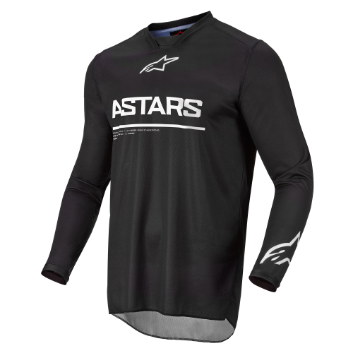 Alpinestars - Alpinestars Racer Graphite Jersey - 3761922-10-3XL - Black - 3XL