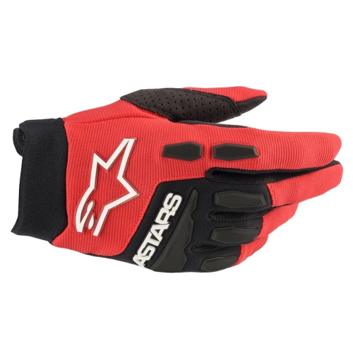 Alpinestars - Alpinestars Full Bore Gloves - 3563622-3031-2XL - Bright Red/Black - 2XL