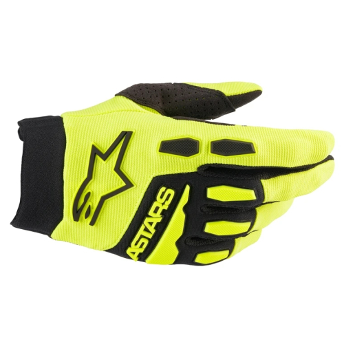 Alpinestars - Alpinestars Full Bore Gloves - 3563622-551-2XL - Yellow Fluo/Black - 2XL