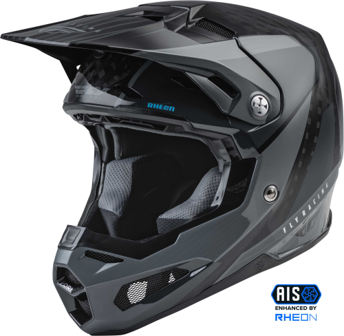 Fly Racing - Fly Racing Formula Carbon Prime Helmet - 73-44312X - Gray Carbon - 2XL