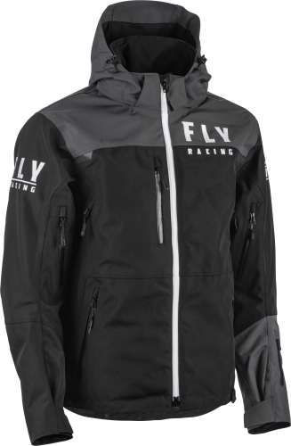 Fly Racing - Fly Racing Carbon Jacket - 470-4130L - Black/Gray - Large