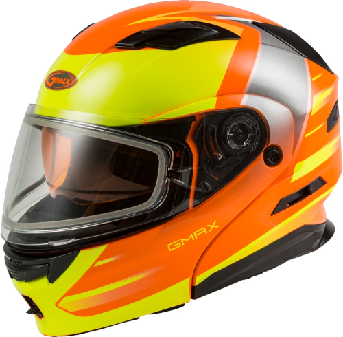 G-Max - G-Max MD-01S Descendant Helmet - M2013664 - Orange/Hi-Vis - Small