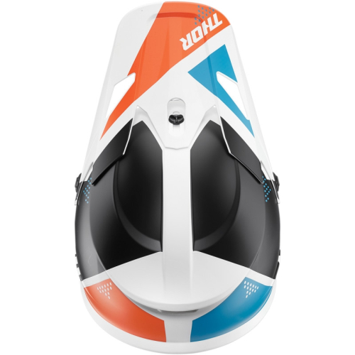 Thor - Thor Visor for Sector Helmets - Blade, White/Aqua - 0132-1318