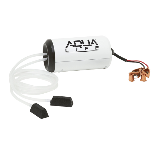 Frabill - Frabill Aqua-Life&reg; Aerator Dual Output 12V DC Greater Than 25 Gallons