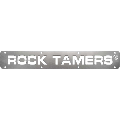 ROCK TAMERS - ROCK TAMERS Trim Plate - Stainless Steel
