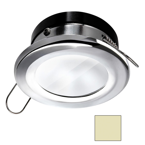 I2Systems Inc - i2Systems Apeiron A1110Z - 4.5W Spring Mount Light - Round - Warm White - Chrome Finish