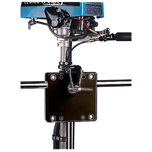 Sea-Dog - Sea-Dog Poly Rail Mount Motor Bracket - Black