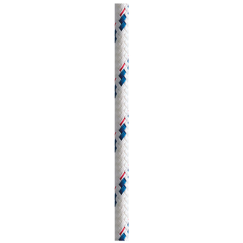 New England Ropes - New England Ropes 5/16" x 600&#39; Sta-Set Polyester Cover with Polyester Braided Core - Blue Fleck