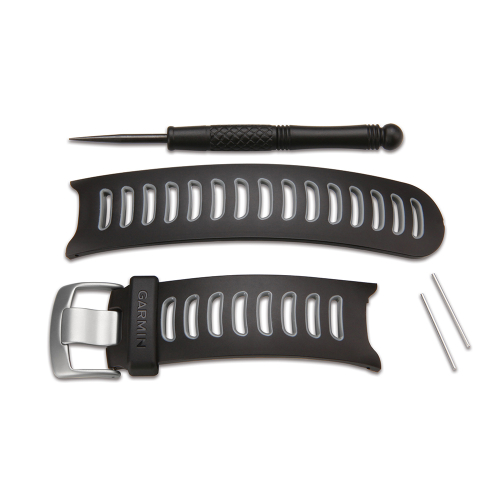 Garmin - Garmin Watch Band f/Approach&reg; S3 - Gray/Black