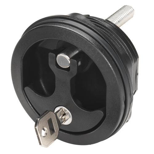 Whitecap - Whitecap Compression Handle Black Nylon Locking - 1/4 Turn