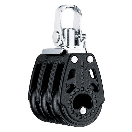 Harken - Harken 29mm Triple Carbo Air Block w/Swivel - Fishing