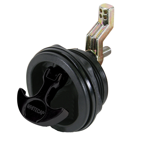 Whitecap - Whitecap Compression Handle Stainless Steel/Black Nylon Non-Locking - 1/4 Turn