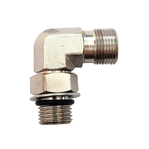 Octopus Autopilot Drives - Octopus Orb Brass 90&deg; Elbow - ORB 5 to 3/8" Compression